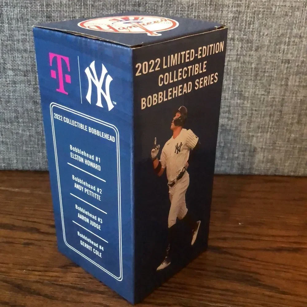 NEW YORK YANKEES AARON JUDGE BOBBLEHEAD NIB SGA 2020 62+ Home Runs PASSED MARIS
